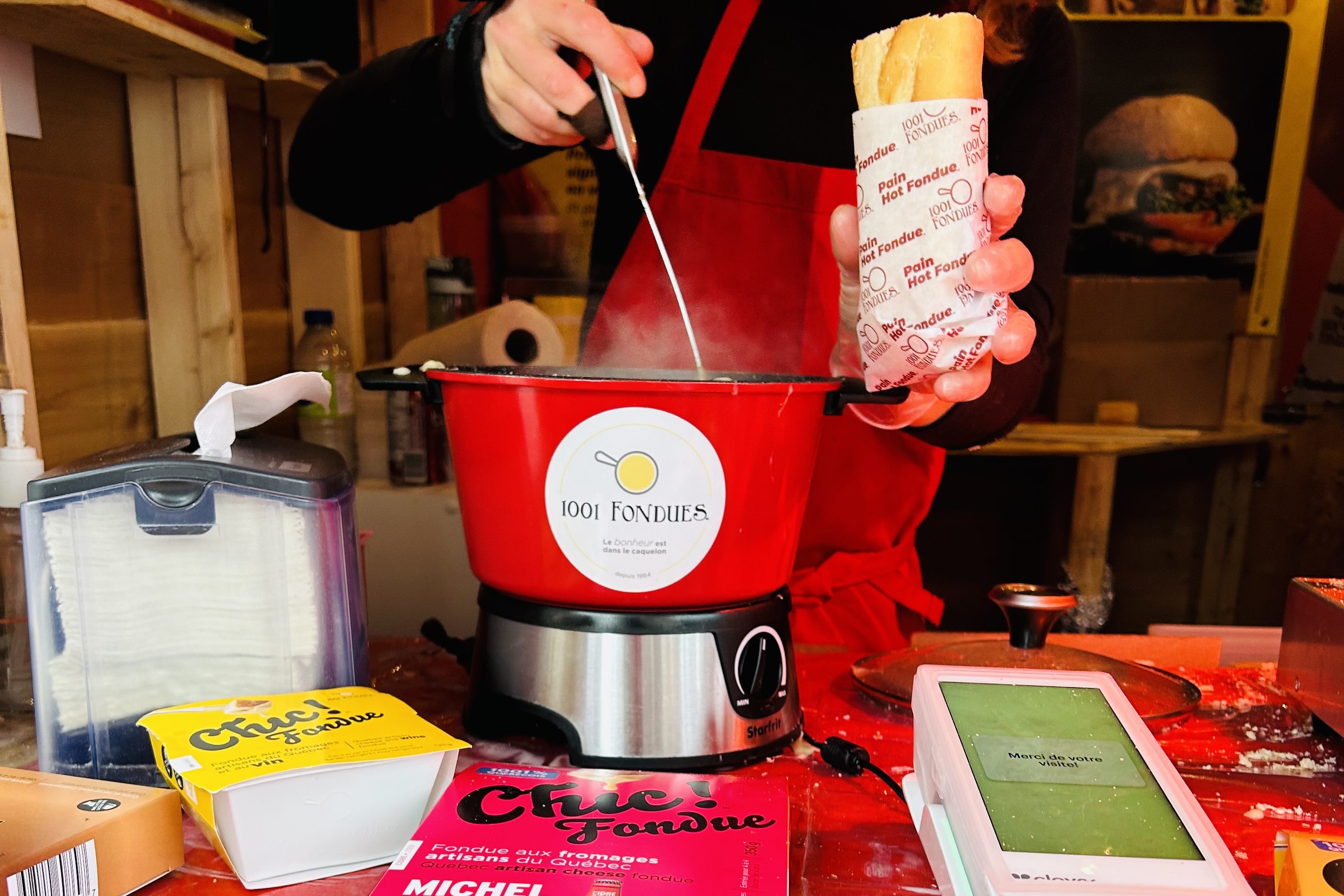 1001 Foundues: A Culinary Star at Quebec’s German Christmas Market