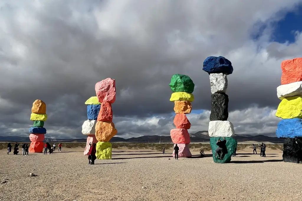 Seven Magic Mountains: Visiting Nevada’s Colorful Rock Art