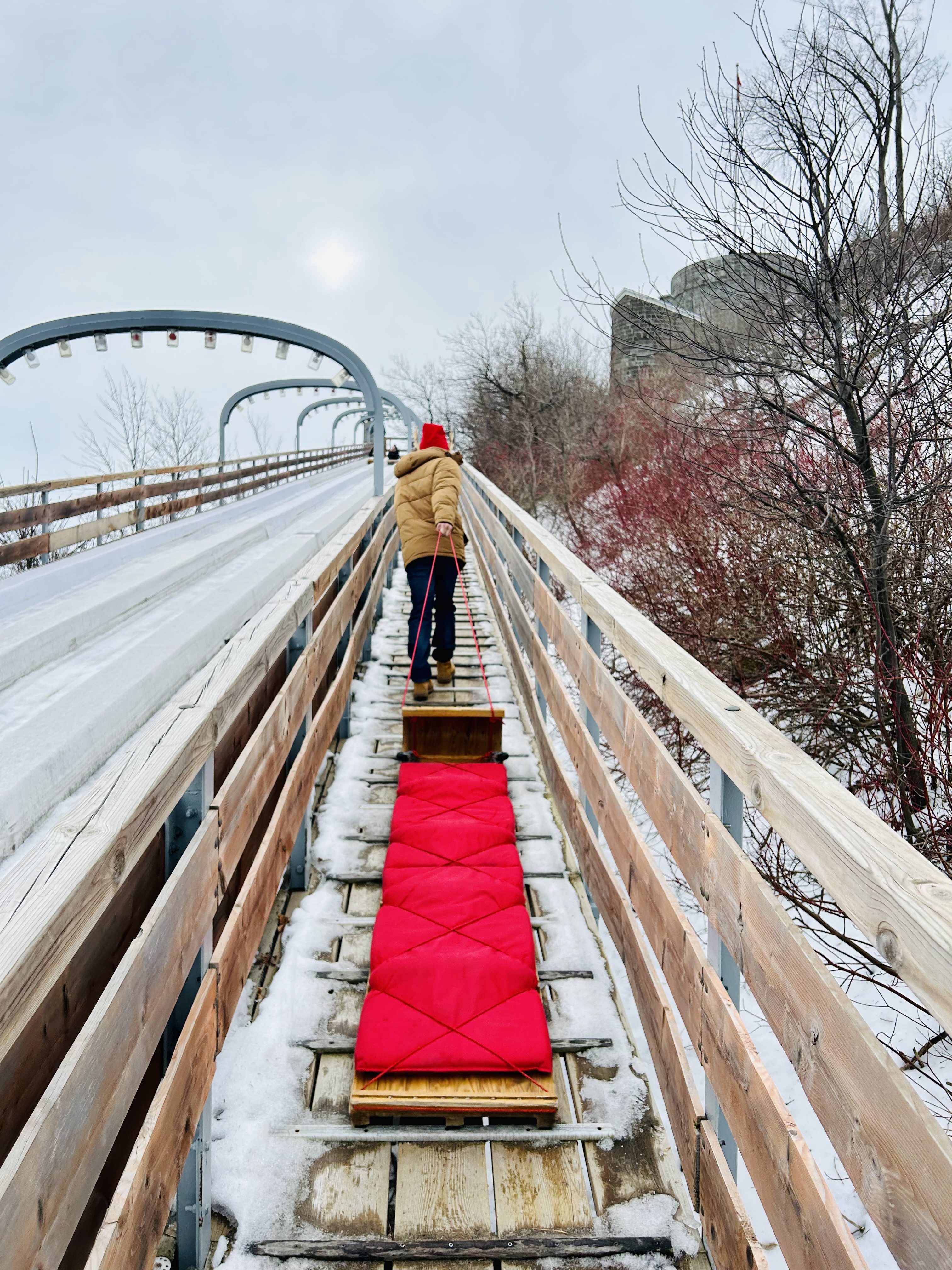 A Thrilling Toboggan Ride in Canada’s Winter Wonderland