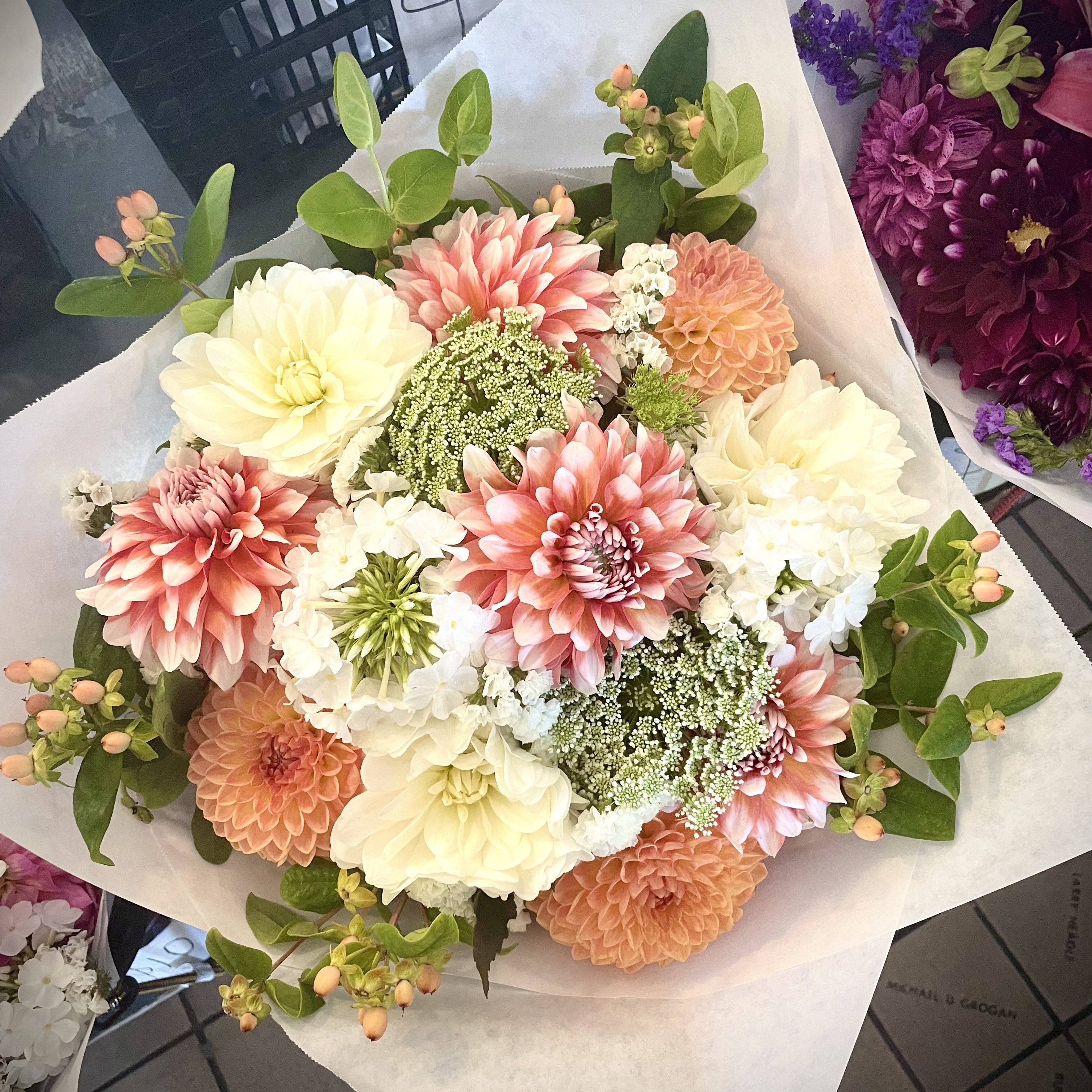 Seattle’s Beautiful Flower Stands Are At Pike Place Market