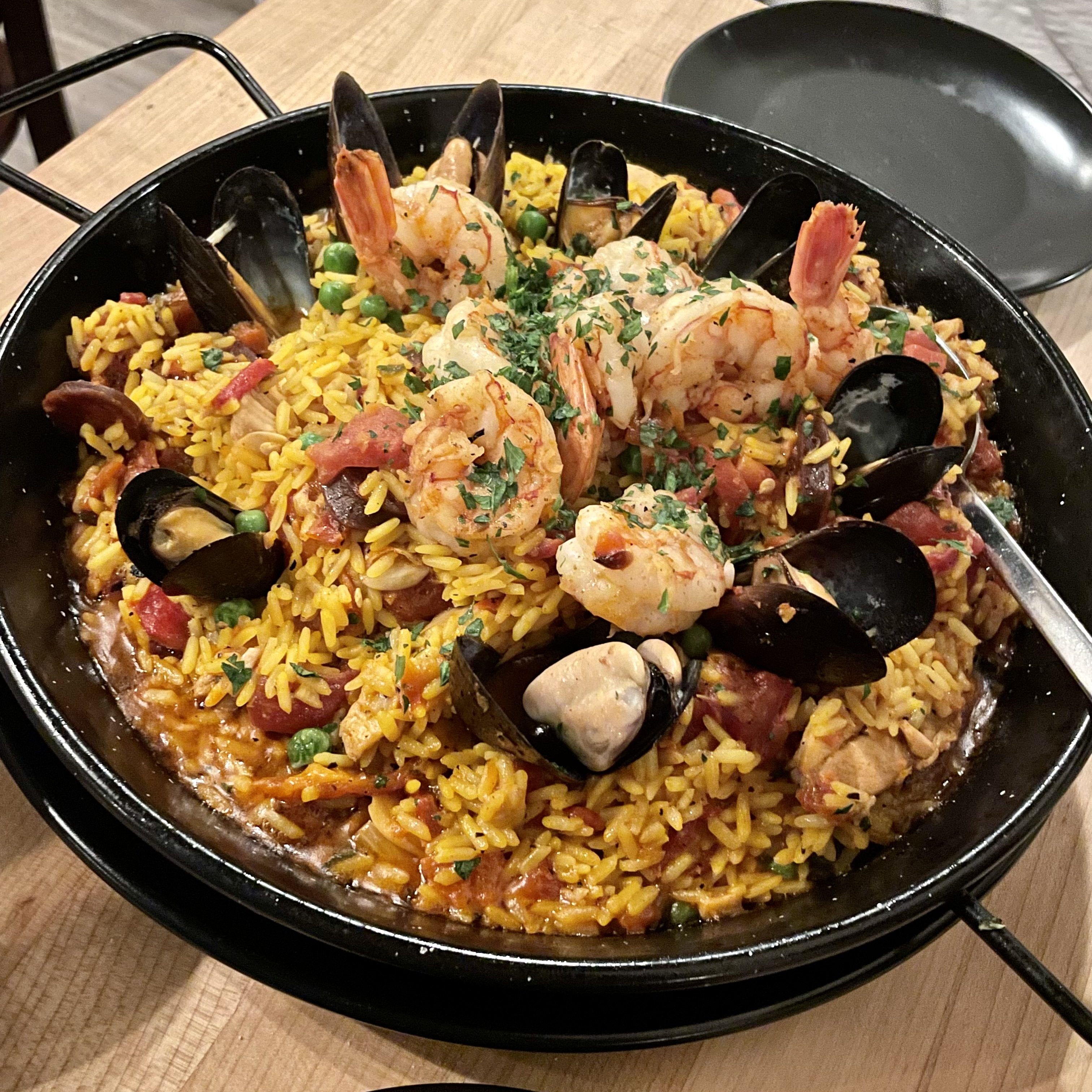 La Boca Serves The Most Delicious Paella In Santa Fe