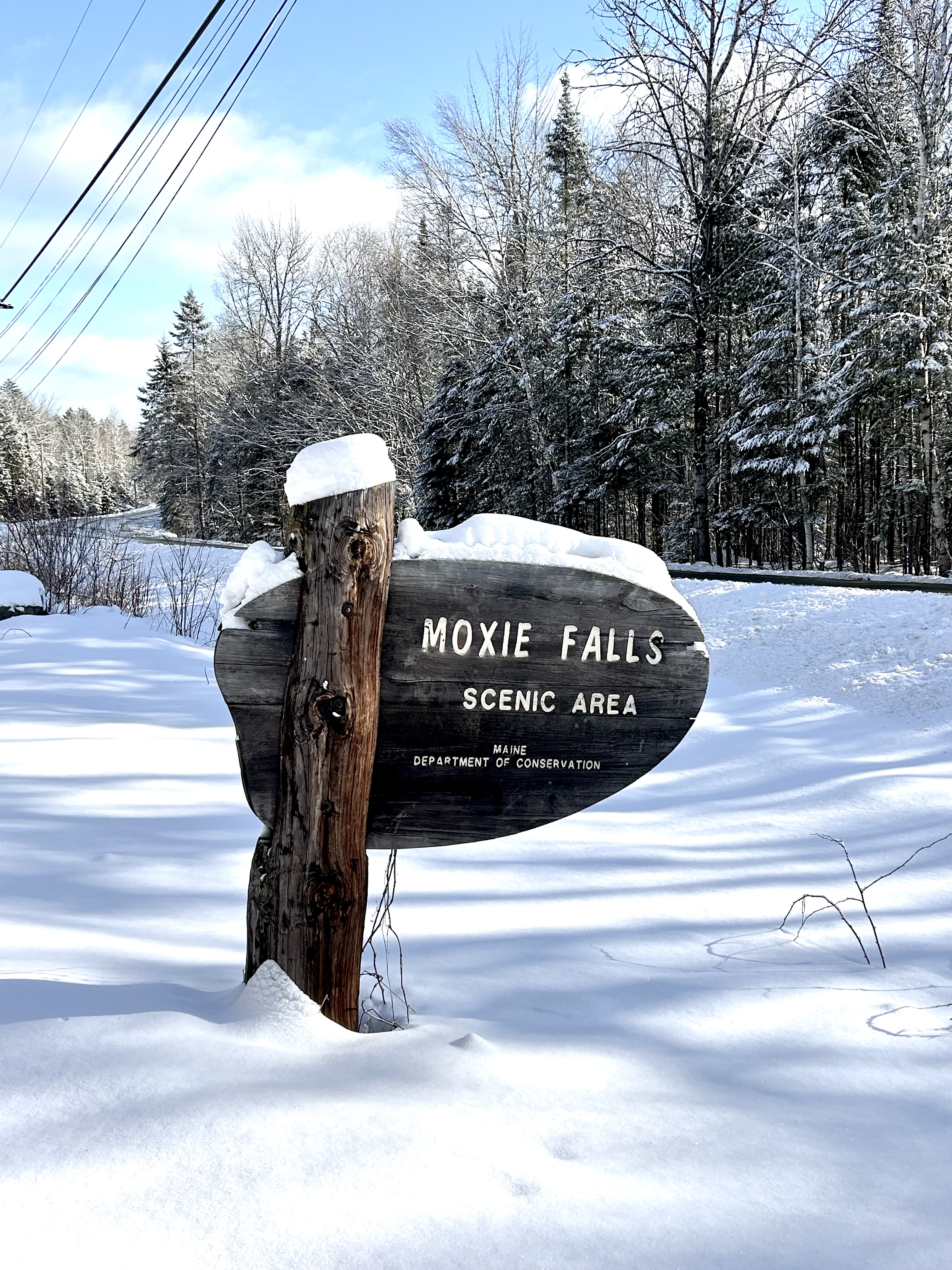 Hiking Moxie Falls in Winter: What You Need to Know