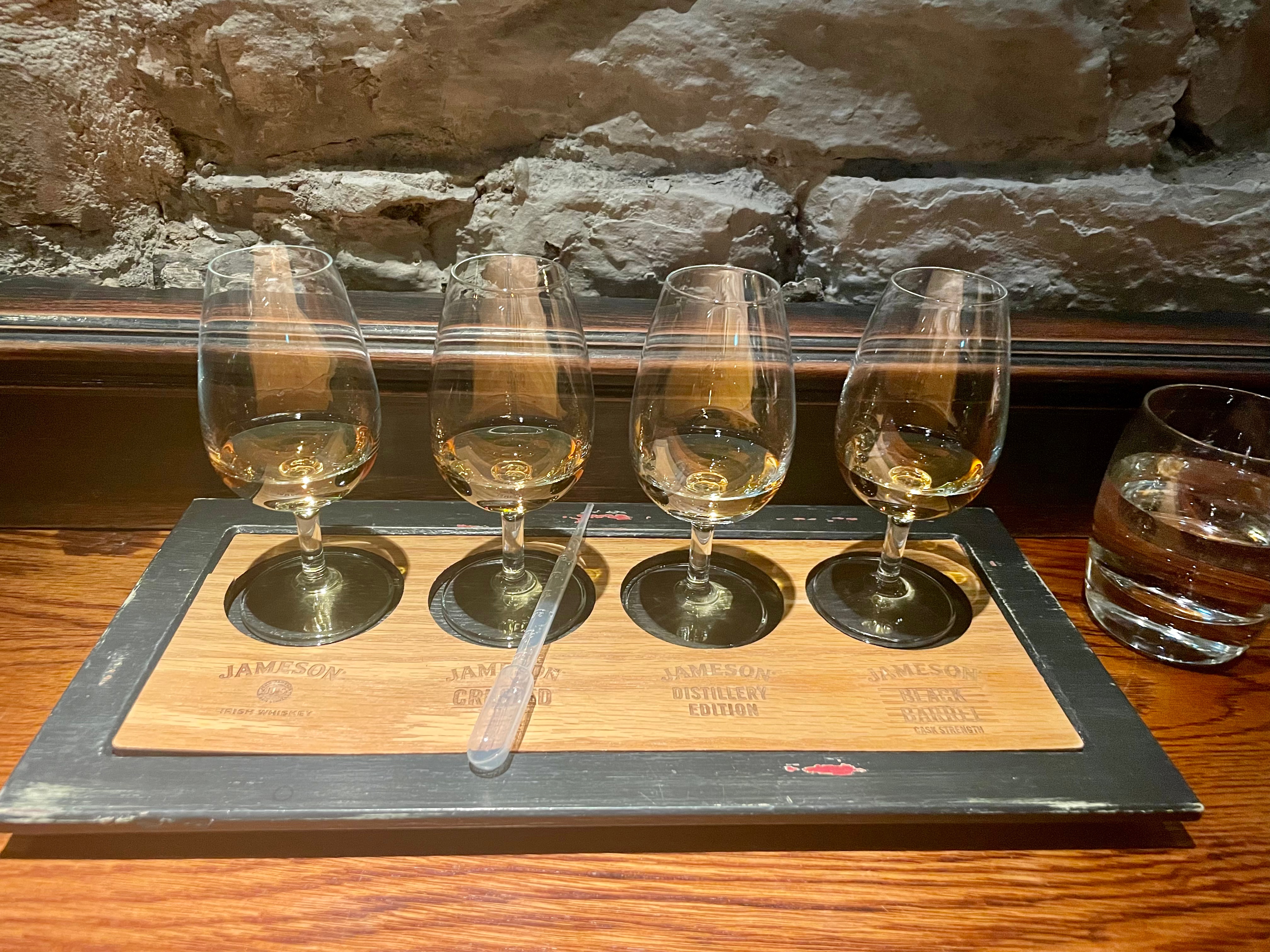 Inside My Jameson Whiskey Tasting Experience in Dublin, Ireland