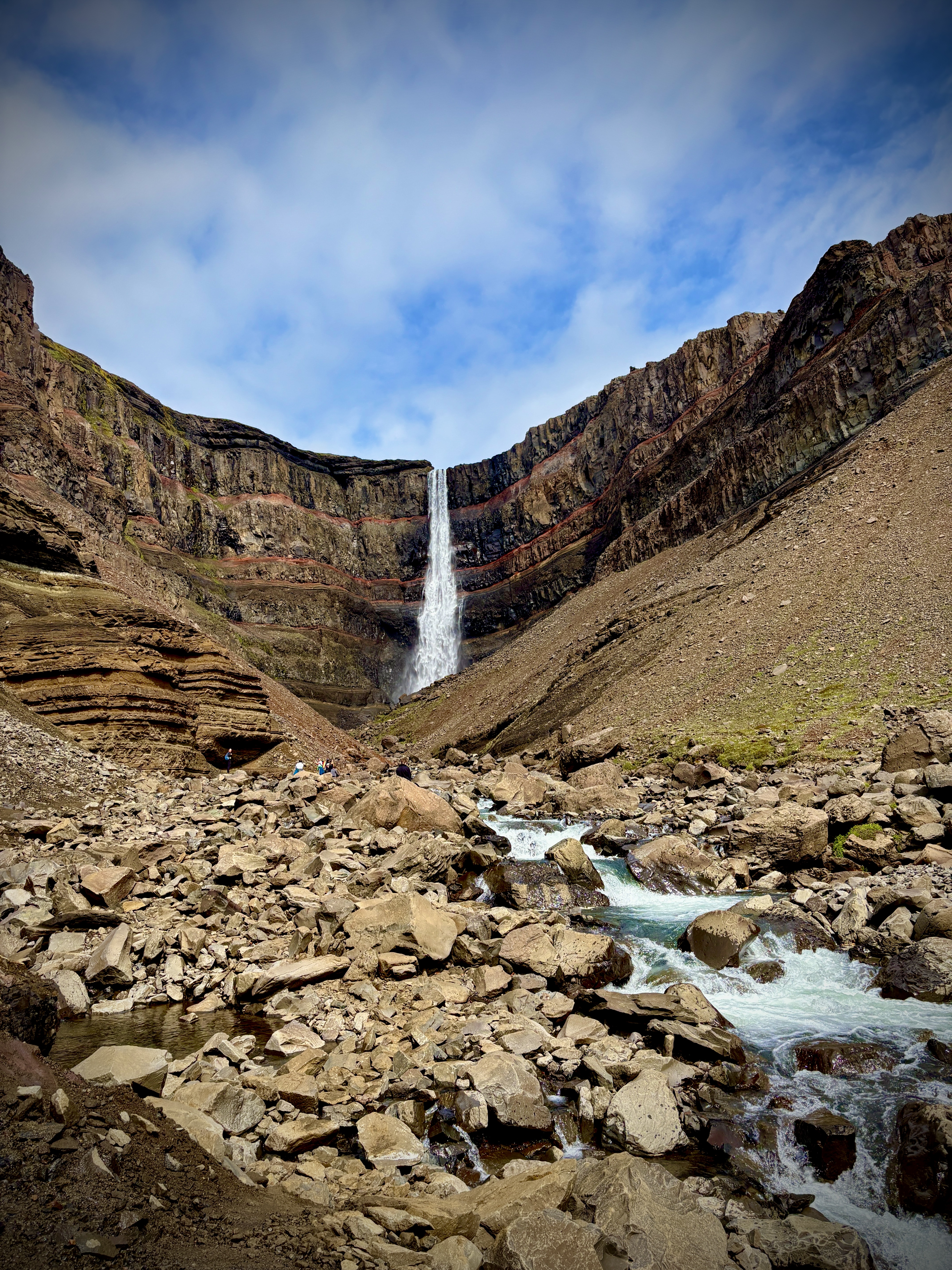 Hengifoss Waterfall Hike in East Iceland : What to Expect + Tips