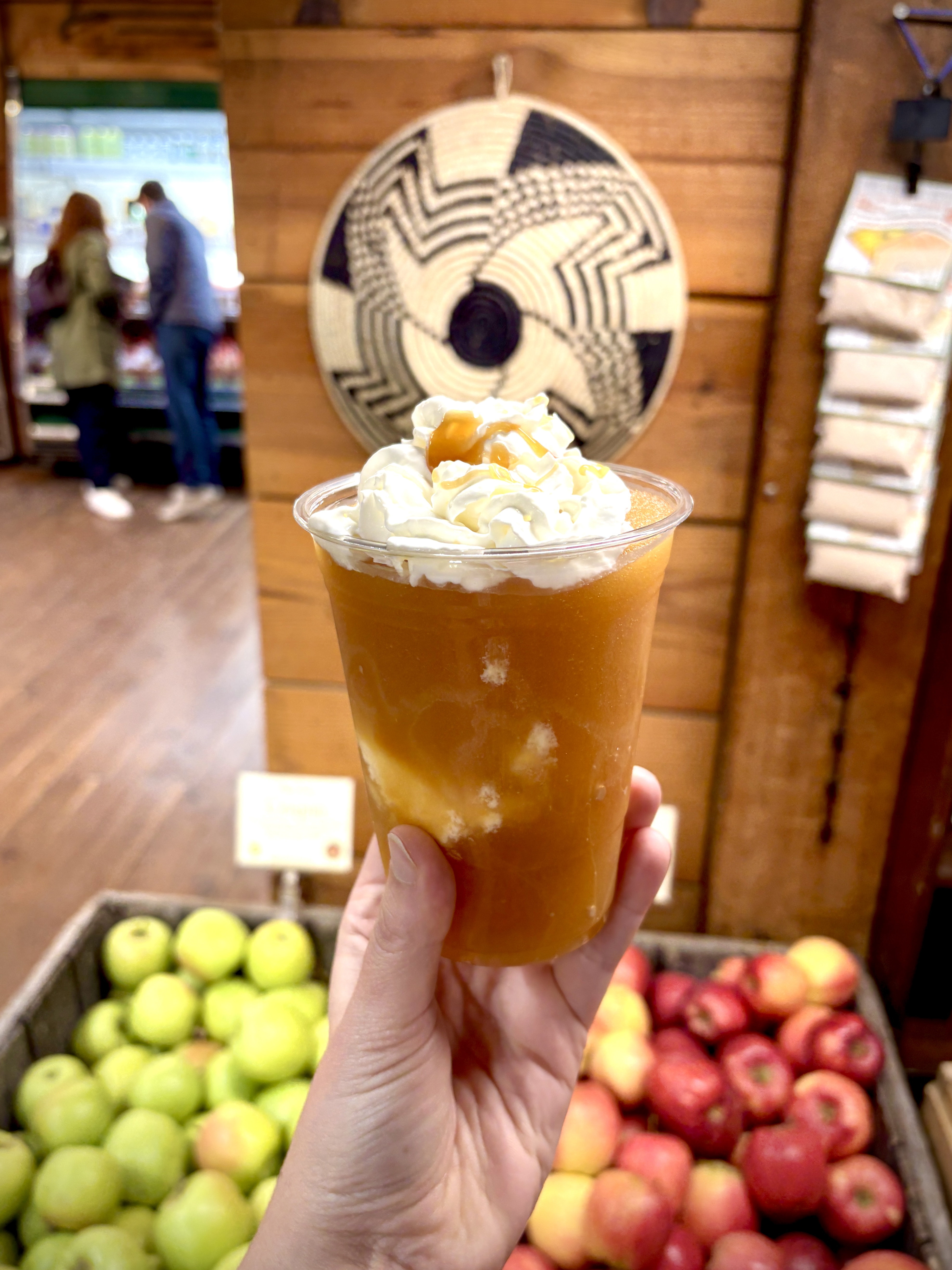 You Have to Try the Cider Slushy Dreamsicle at Russell Orchards