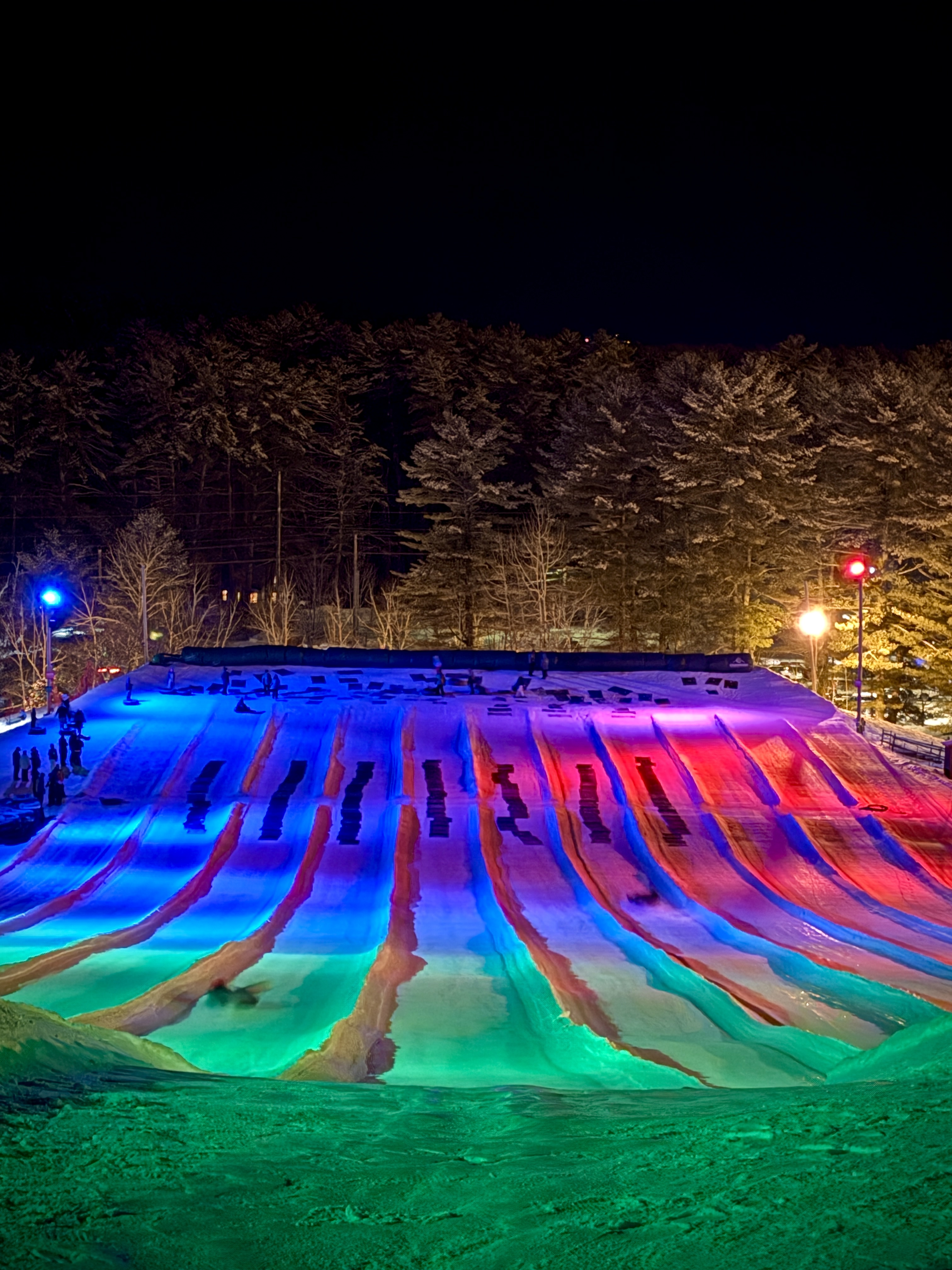 Trying Arctic Snow Tubing at Cranmore Mountain Resort